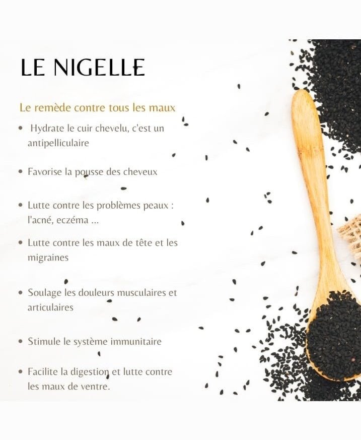 Huile de Nigelle 100% Pur, Fraiche et non filtrée 60ml – Image 6