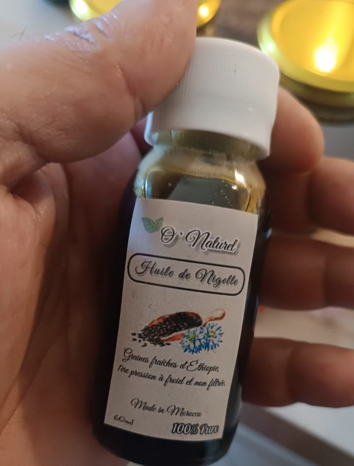 Huile de Nigelle 100% Pur, Fraiche et non filtrée 60ml – Image 3
