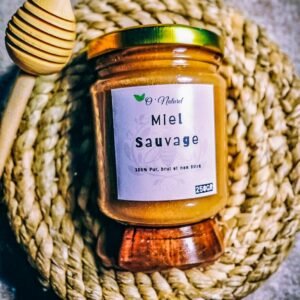 miel sauvage 100% pur miel brut honey non filtrer
