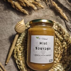 Miel 100 % pur, naturel, cru et non filtré 500gr